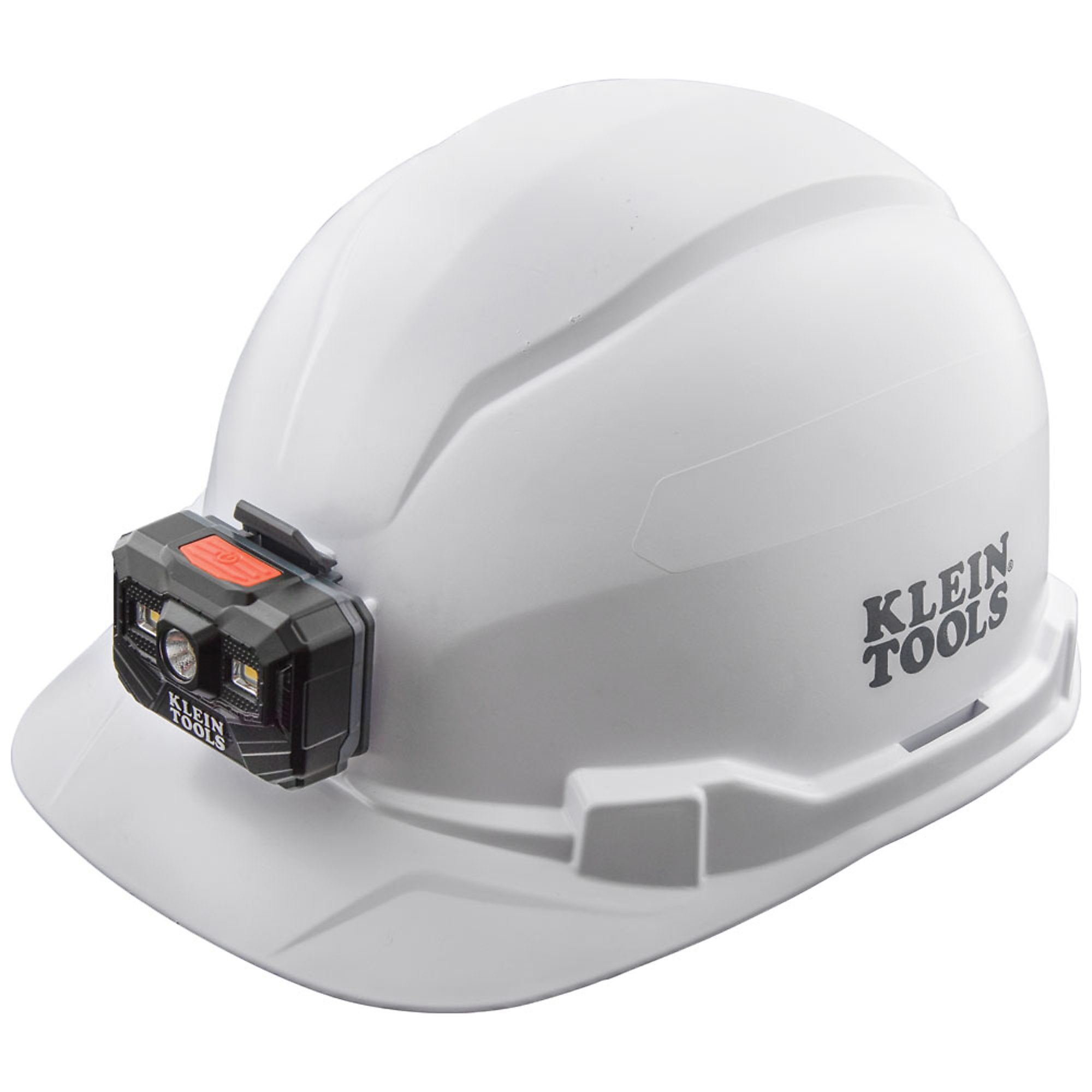 Klein Tools, Hard Hat, Non-Vented, Cap Style with Rechargeable, Model# 60107RL